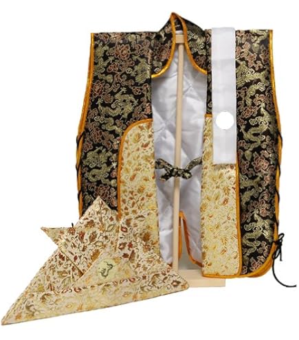 Amazon | 五月人形 人形の久月 家紋付 兜ケース 6号大将ケース ガラス